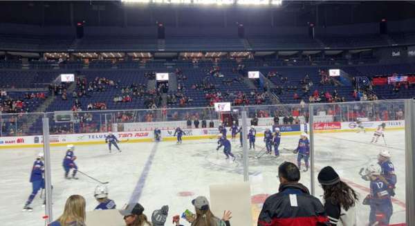 Place Bell, section: 109, row: E, seat: 18