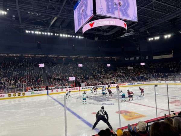 Place Bell, section: 110, row: F, seat: 8