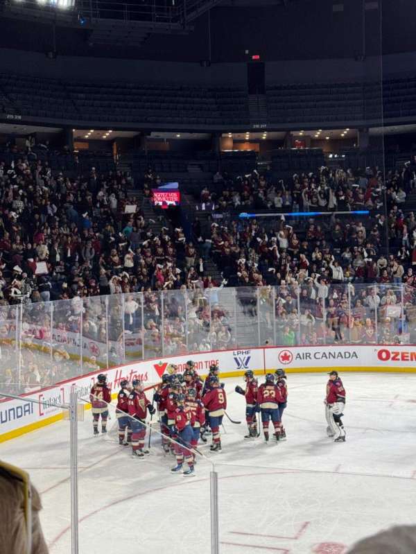 Place Bell, section: 110, row: H, seat: 20