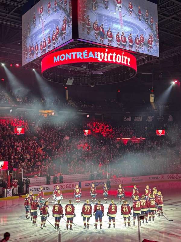 Place Bell, section: 110, row: H, seat: 15