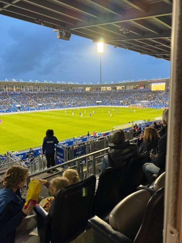 Stade Saputo, section: Loge 22, row: B, seat: 1