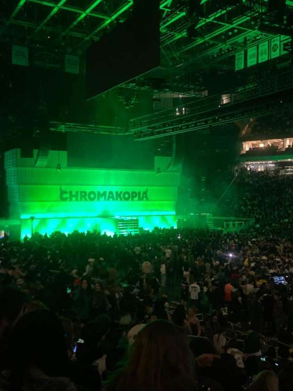 Fiserv Forum, section: 104, row: 15, seat: 5