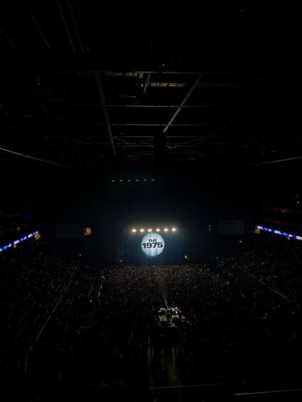 The O2, London, section: 411, row: J, seat: 700