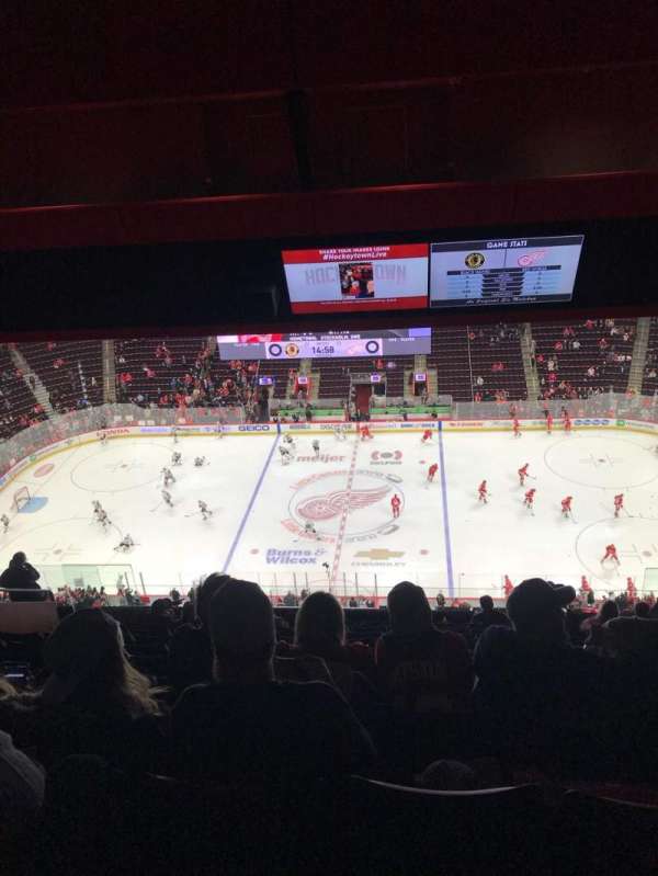 Little Caesars Arena, section: 211, row: 12, seat: 7
