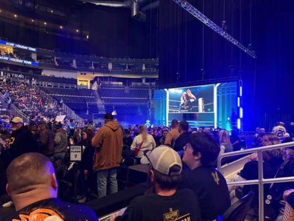 PPG Paints Arena, section: 102, row: B, seat: 4