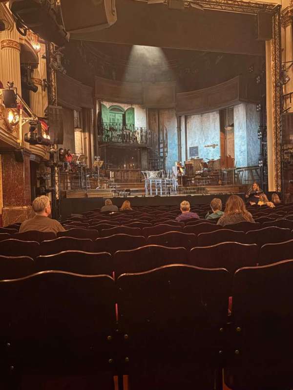 Lyric Theatre, West End, section: Stalls, row: P, seat: 21