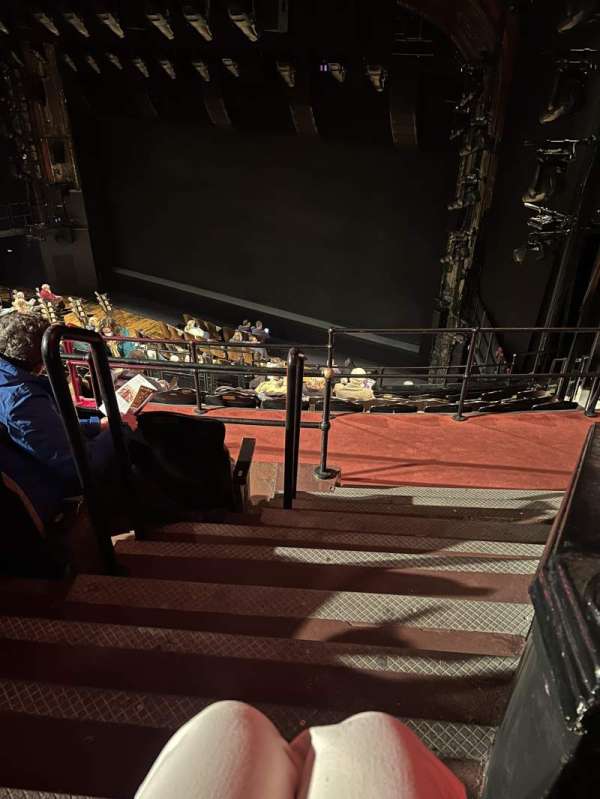 Studio 54, section: Orchestra R, row: HH, seat: 2