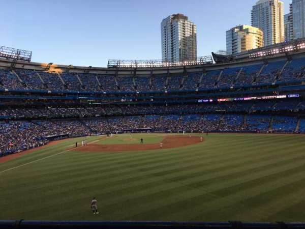 Rogers Centre, section: 205L, row: 1, seat: 108
