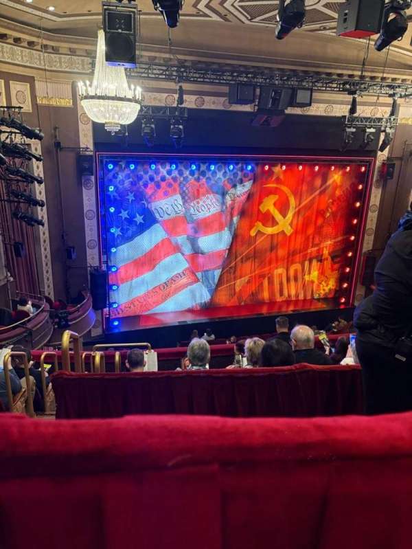 Imperial Theatre, section: Rear Mezzanine C, row: A, seat: 207
