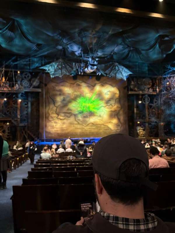 Gershwin Theatre, section: Orchestra C, row: R, seat: 101