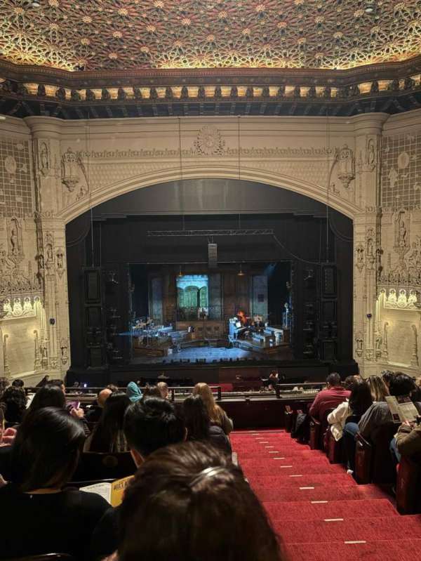 Orpheum Theatre, San Francisco, section: Mezzanine, row: K, seat: 101