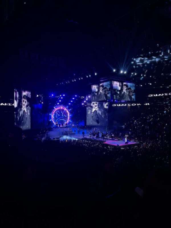 Prudential Center, section: 20, row: 18, seat: 4