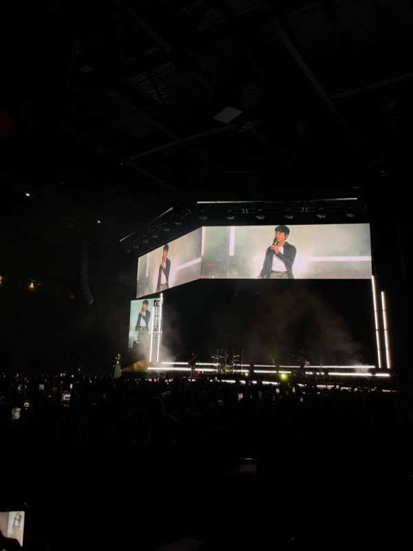 Santander Arena, section: 106, row: B, seat: 3