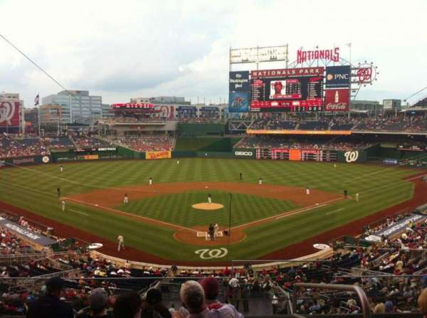 Nationals Park, section: 213, row: F, seat: 1