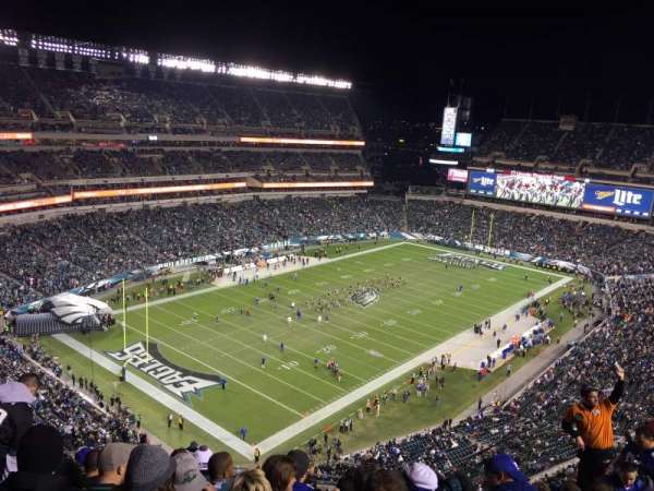 Lincoln Financial Field, section: 218, row: 13, seat: 5