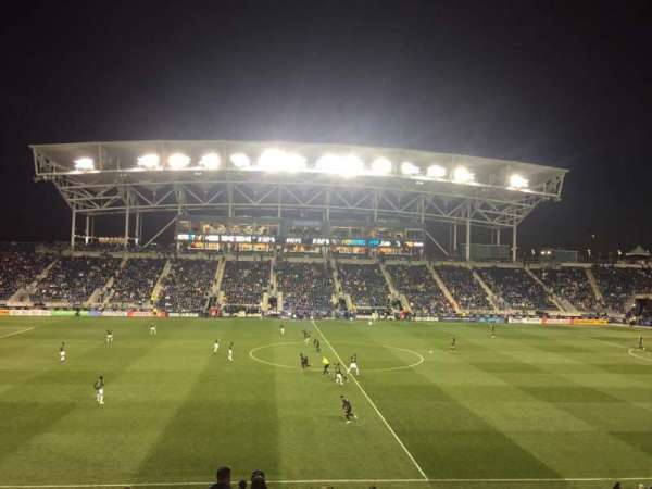 Subaru Park, section: 128, row: Y, seat: 1