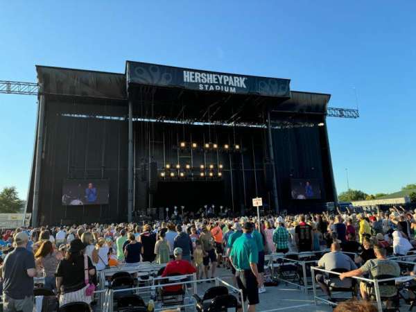 Hershey Park Stadium, section: E2, row: 2, seat: 12
