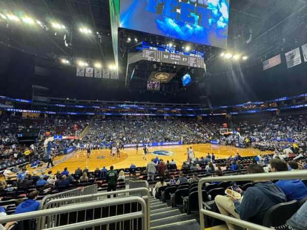 Prudential Center, section: 18, row: 9, seat: 1