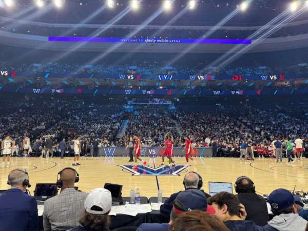 Xfinity Mobile Arena, section: 113, row: CC, seat: 10