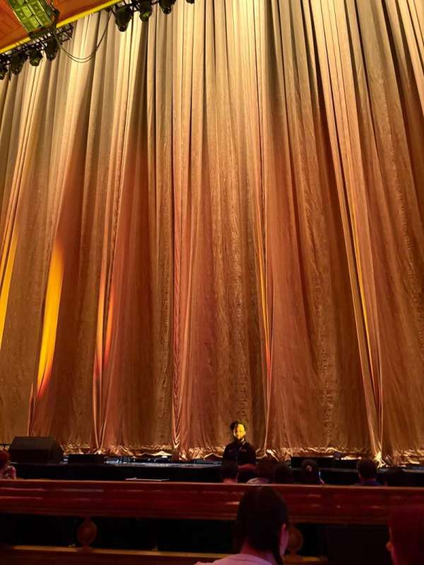 Radio City Music Hall, section: Orchestra 3, row: CC, seat: 309