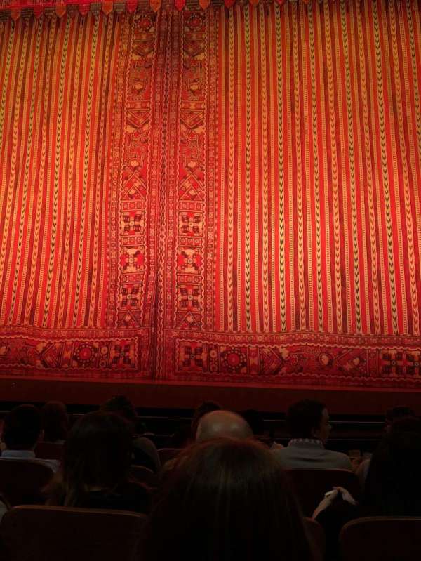 New Amsterdam Theatre, section: Orchestra C, row: E, seat: 104