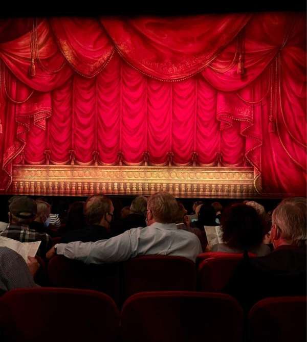 August Wilson Theatre, section: Orchestra C, row: J, seat: 105