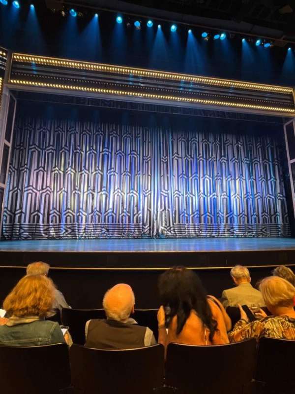 Gillian Lynne Theatre, section: Stalls, row: F, seat: 46