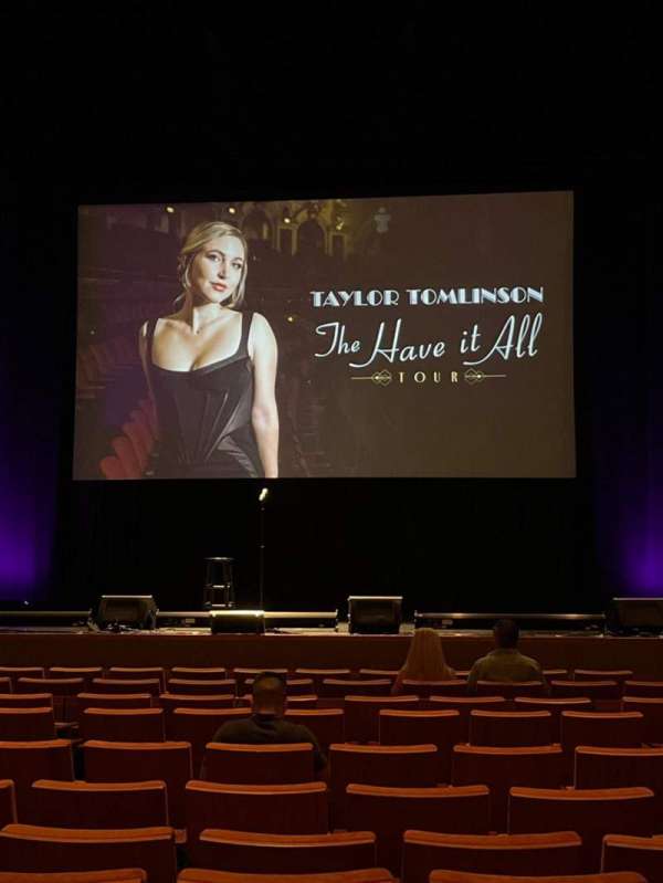 Eccles Theater, section: Orchestra C, row: K, seat: 4