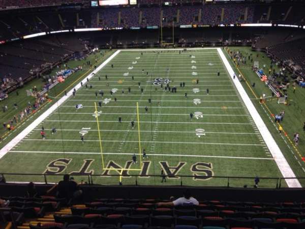 Caesars Superdome, section: 652, row: 6, seat: 10