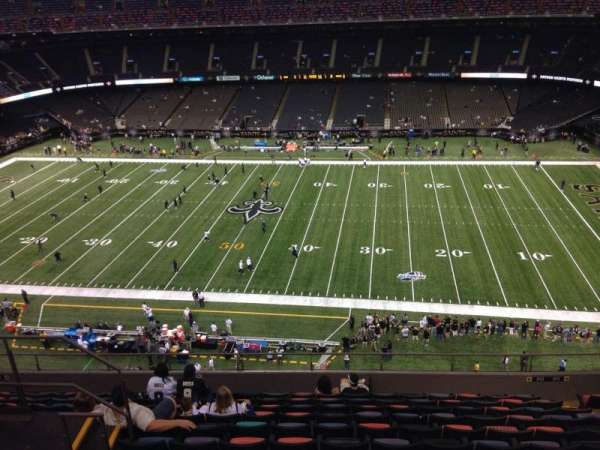 Caesars Superdome, section: 612, row: 12, seat: 17