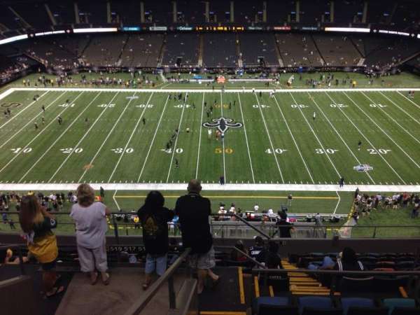 Caesars Superdome, section: 614, row: 12, seat: 12