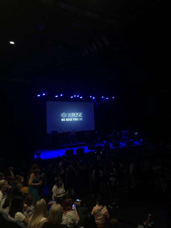 Center Stage Theater, section: F, row: F, seat: 2