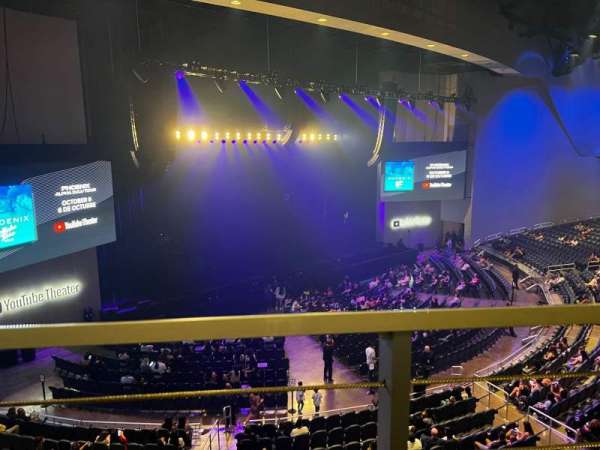 YouTube Theater, section: 202, row: A, seat: 17
