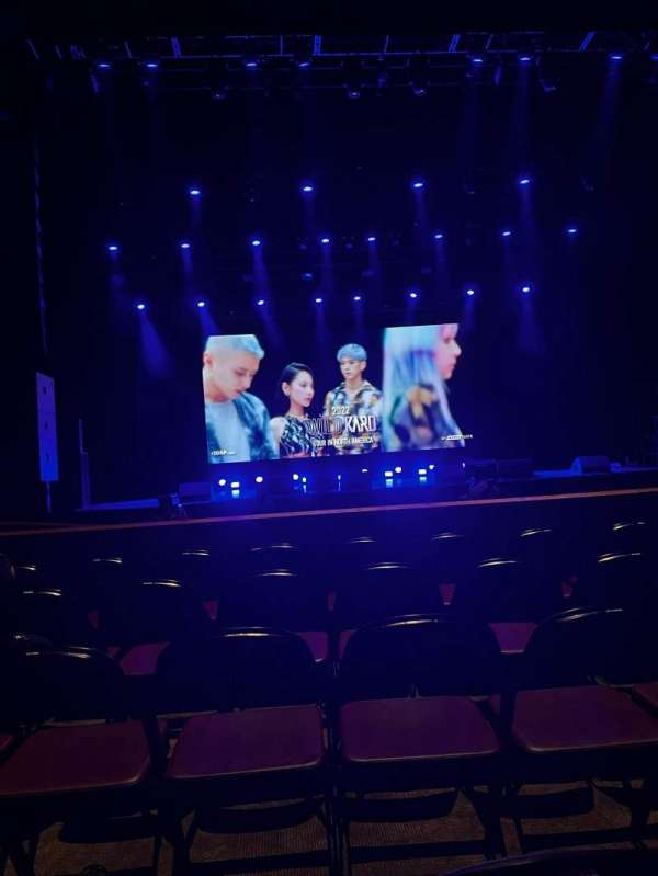 The Wiltern, section: Floor 2C, row: E, seat: 203