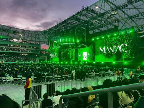 BMO Stadium, section: 111, row: F, seat: 1