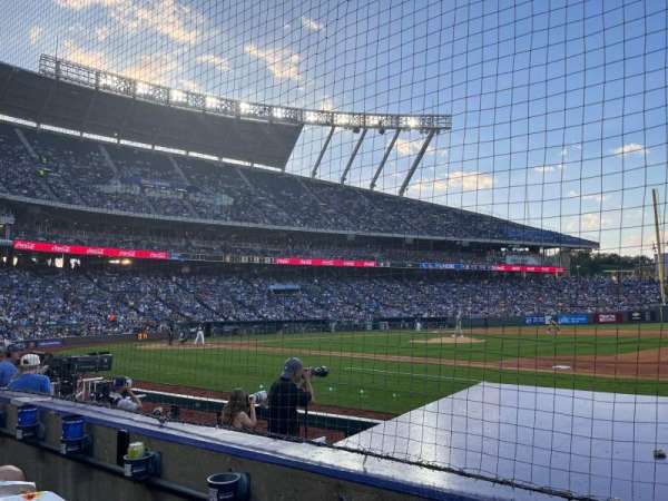 Kauffman Stadium, section: 137, row: B, seat: 9