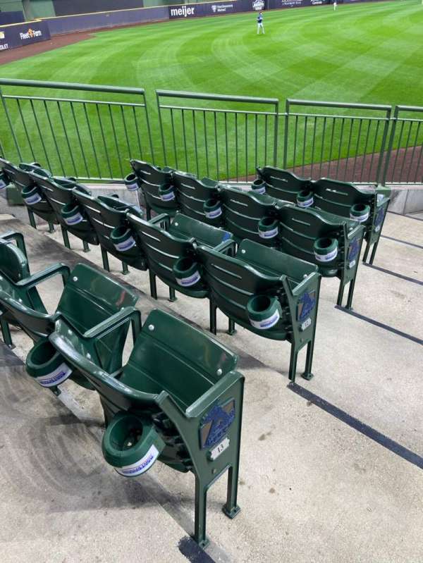American Family Field, section: 130, row: 13, seat: 1