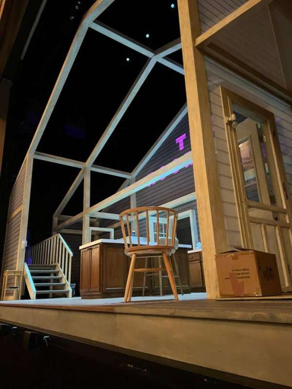 Booth Theatre, section: Orchestra R, row: BB, seat: 4