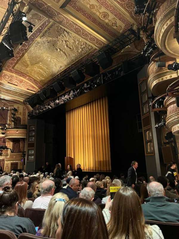 Winter Garden Theatre, section: Orchestra R, row: L, seat: 28
