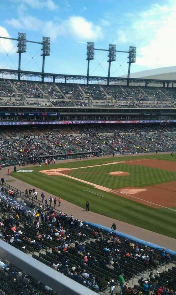Comerica Park, section: 216, row: A, seat: 23-24