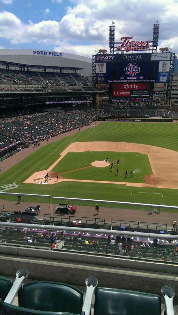 Comerica Park, section: 322, row: C, seat: 3