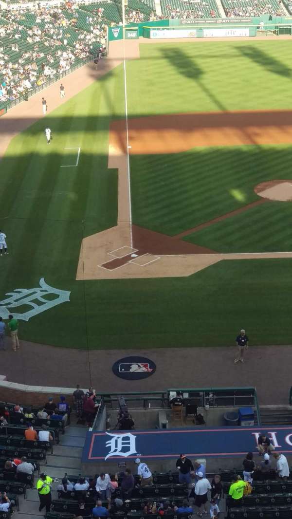 Comerica Park, section: 324, row: A, seat: 2