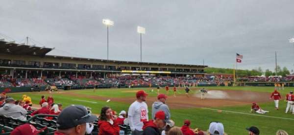 Baum Stadium, section: 101, row: H, seat: 16/17