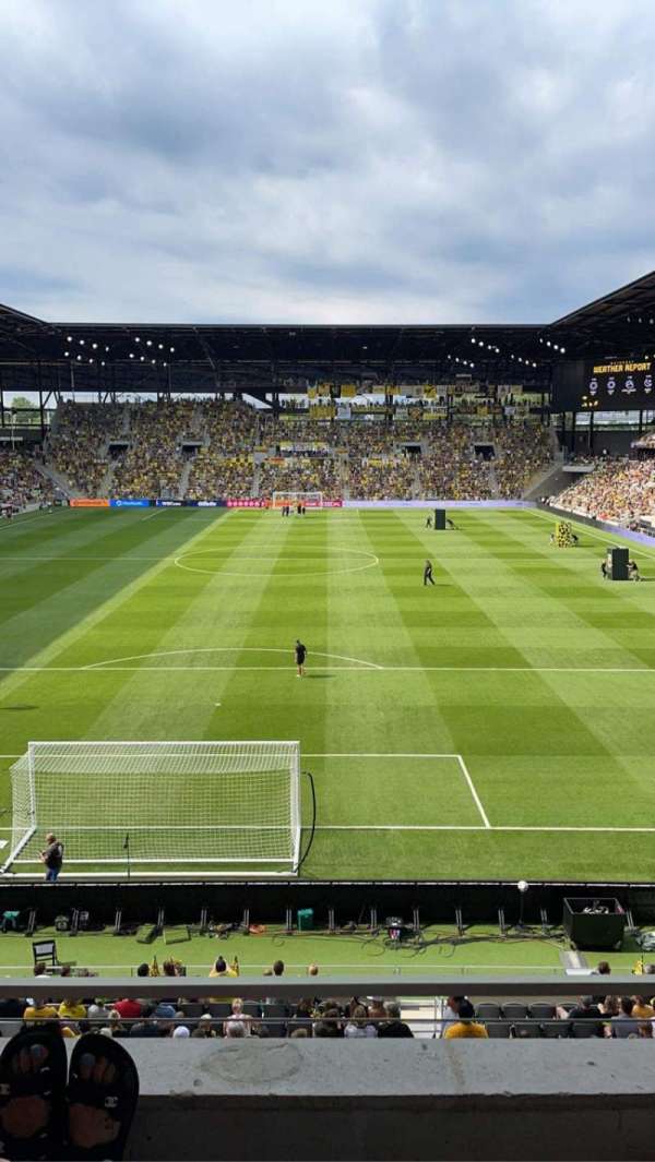 ScottsMiracle-Gro Field, section: 206, row: 2, seat: 5