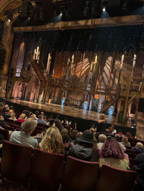 Richard Rodgers Theatre, section: Orchestra R, row: L, seat: 10