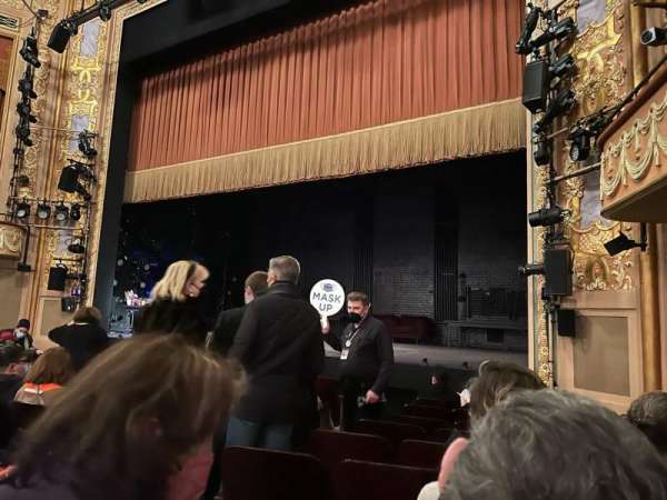 Longacre Theatre, section: Orchestra R, row: K, seat: 5