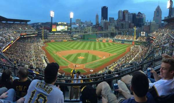PNC Park, section: 315, row: K, seat: 11