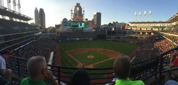 Progressive Field, section: 453, row: B, seat: 3