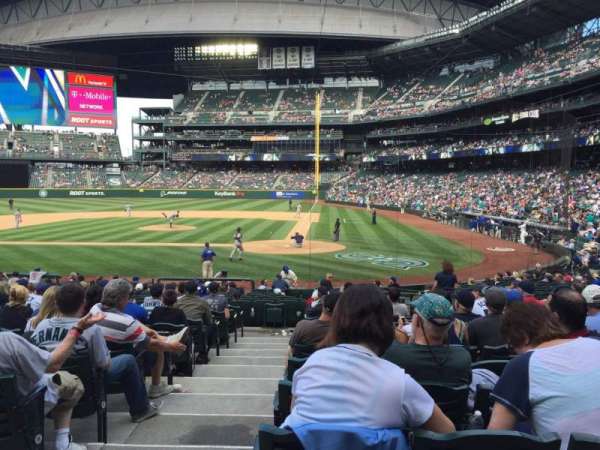 T-Mobile Park, section: 134, row: 22, seat: 13