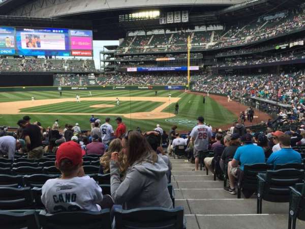 T-Mobile Park, section: 134, row: 26, seat: 1